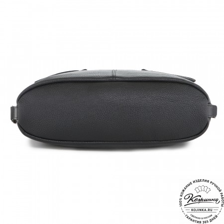  Женская кожаная сумка-трансформер "Ливадия" (черная)